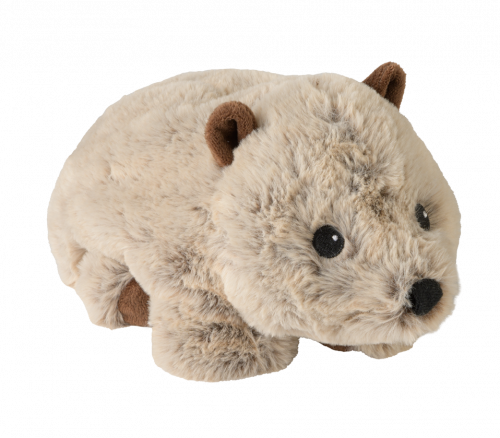 Warmies: wärmender Plüsch - Wombat - 27 cm, Lavendelduft, 1x