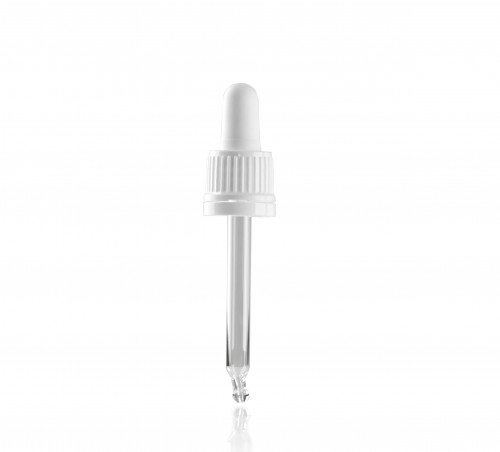 Garantieverschluss mit Glas-Pipette Gew.18mm - 30ml  20x