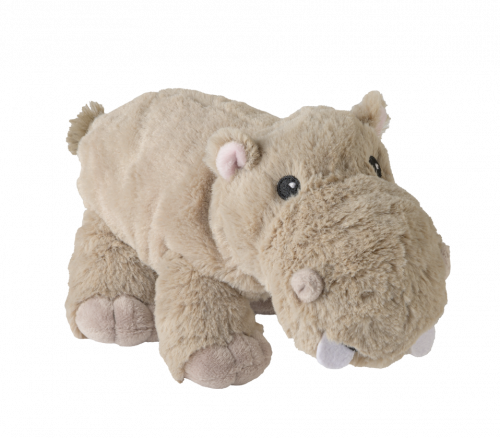 Warmies warmes Plüschtier: MINI Nilpferd – 25 cm, Lavendelduft