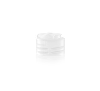 Kunststoffverschluss FLIP TOP, für PET-Flasche - Ø28/410mm, naturfarben, 100x
