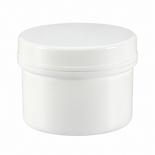 Hochwertige Cremedose inkl. SV - 10ml Weiss 50x