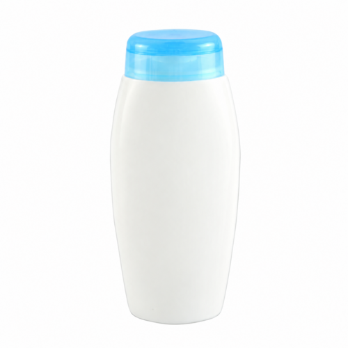 Lotionsflasche mit Blauem Klappscharnierverschluss  - 200 ml 20x