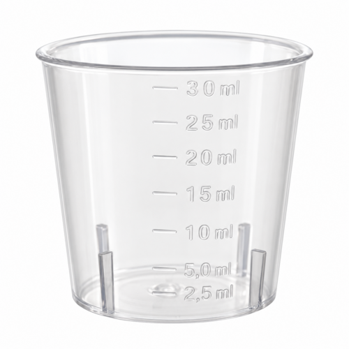Dosierbecher - 2,5-30 ml, 50x