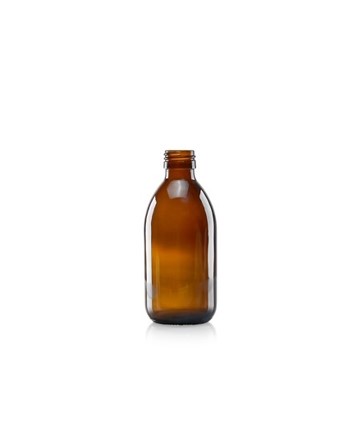 Flüssigkeitsglas 500 ml, A- Ø28 mm, braun – 25x