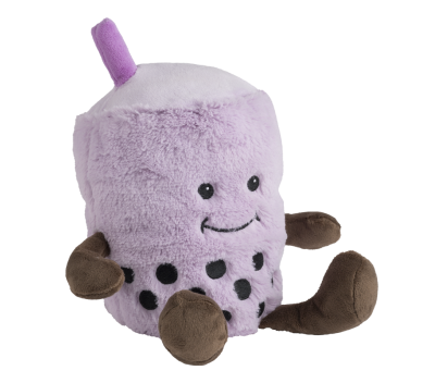 Warmies Wärmeplüsch: Bubble Tea, 18 cm, Lavendel, 1x