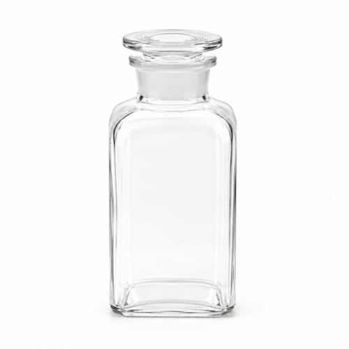 Apothekerflasche inkl. Glasstopfen Klarglas 250 ml