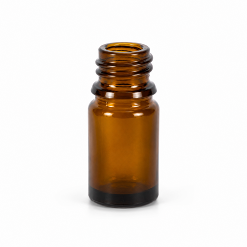 Apothekenflüssigkeitsflasche 5ml, Ø18 mm, braun - 228x