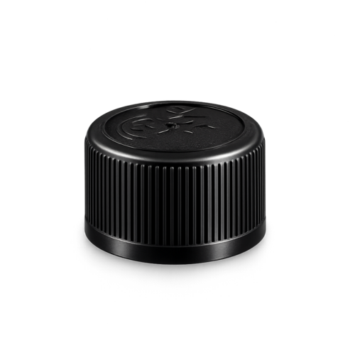 Kindersicherer Kunststoffverschluss GZ - N - Ø28mm, schwarz, 100 Stück