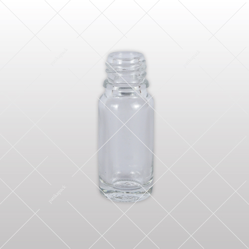 Flüssigkeitsflasche 10 ml, Ø18 mm, wasserklar - 160x