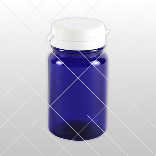 Petpacker - 125ml 50x Blau mit Garantieverschluss