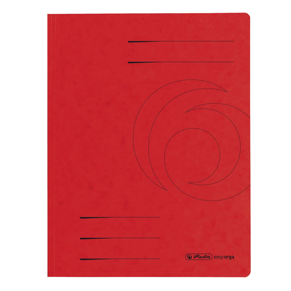 Papierbinder, rot – A/4