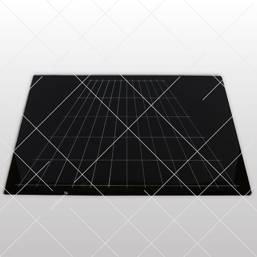 Kegelsteg-Trennbrett, schwarz - 310x410 mm, 1x