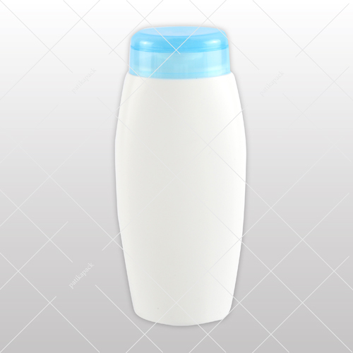 Lotionsflasche mit Blauem Klappscharnierverschluss  - 200 ml 20x