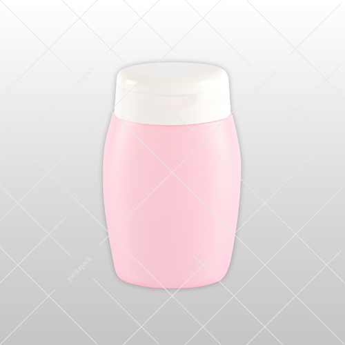 Lotionsflasche mit Pink Klappscharnierverschluss - 100 ml 20x