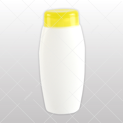 Lotionsflasche mit Gelbem Klappscharnierverschluss - 200 ml 20x