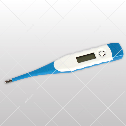 Flexibles Thermometer mit digitaler Anzeige - 125 mm, 1x