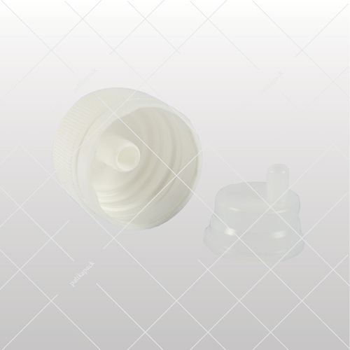 Kunststoffkappe - GZ, mit Tropfeinsatz, 28 mm, weiß, 50x
