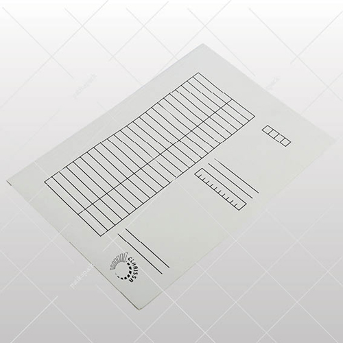 Weiße Papiermappe – A/4