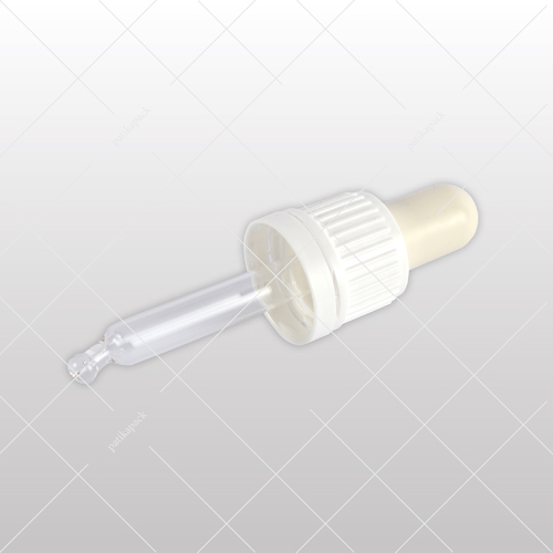 Garantieverschluss mit Glas-Pipette Gew.18mm - 10ml  20x