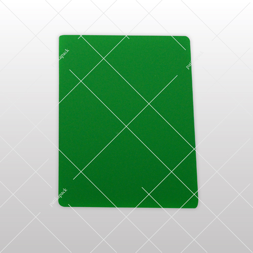 Staubkarte, grün 90x120 mm 10x