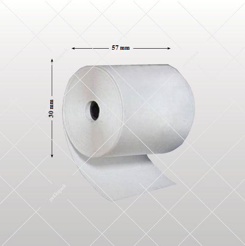 Thermoband für Bankkartenterminal - 57x30 mm x12m, 10x
