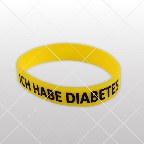 Diabetes Notfallarmband für Kinder - Deutsch