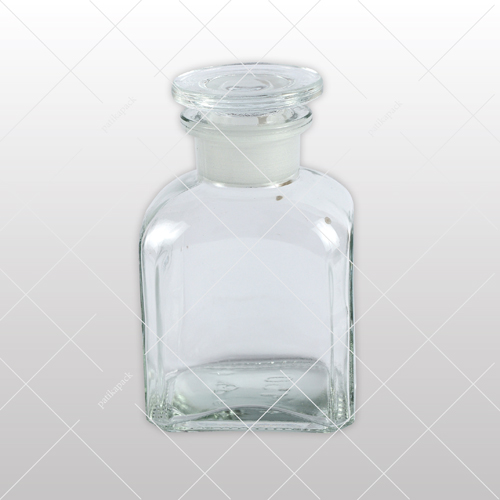 Apothekerflasche inkl. Glasstopfen Klarglas 150 ml