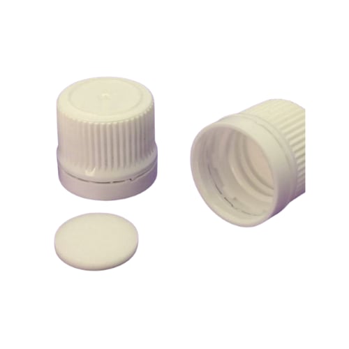 Kunststoffkappe GZ -1,4K - Ø18mm, weiß - 100x