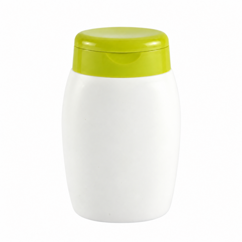 Lotionsflasche mit Grünem Klappscharnierverschluss  - 100 ml 20x