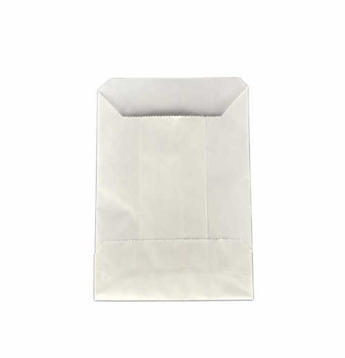 Unbedruckte, gefütterte Papiertüte, Nr. 3 - 7x10 cm, 100x