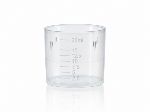 Dosierbecher - SD- 2,5-20 ml, 100 Stück