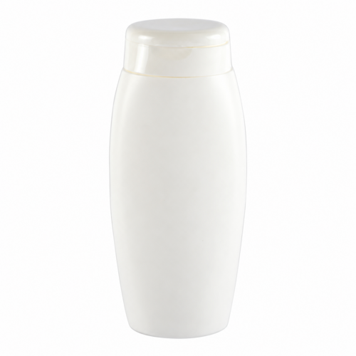 Lotionsflasche mit Klappscharnierverschluss Weiss - 200 ml 20x