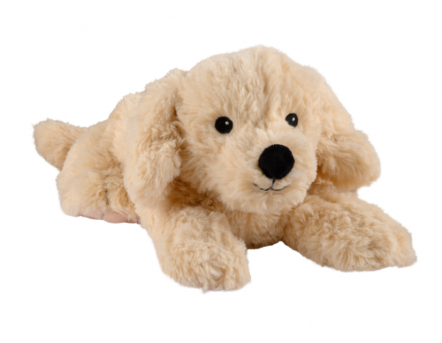 Warmies warmes Plüschtier: Golden Retriever, braun - 33 cm, Lavendelduft, 1x