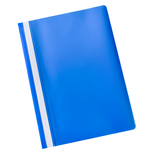 Kunststoffordner, blau – A/4