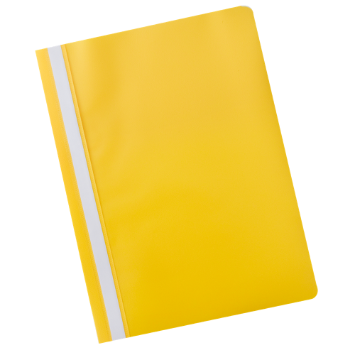 Kunststoffordner, gelb – A/4