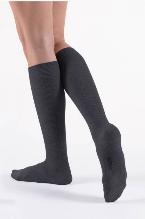 Kompressionskniestrümpfe Venoflex Kokoon Absolu 15-20 mmHg Damen, schwarz, Größe 3, mit geschlossener Spitze - 1x
