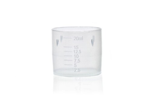 Dosierbecher - SD- 2,5-20 ml, 100 Stück