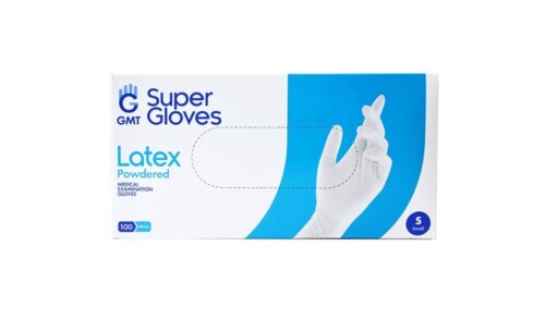 Gummihandschuhe, blau, puderfrei - S, 100x