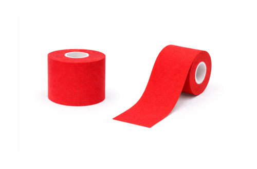 Kinesiologie-Tape 5 cm x 5 m, rot - 1 Stück