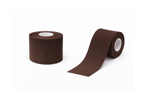 Kinesiologie-Tape 5 cm x 5 m, dunkelbraun - 1 Stück