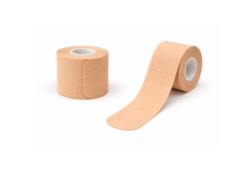 Kinesiologie-Tape, vorgeschnitten 5 cm x 5 m, hautfarben, - 1 Stück