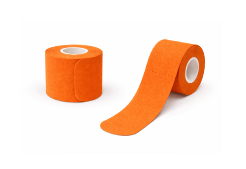 Kinesiologie-Tape, vorgeschnitten 5 cm x 5 m, orange, - 1 Stück