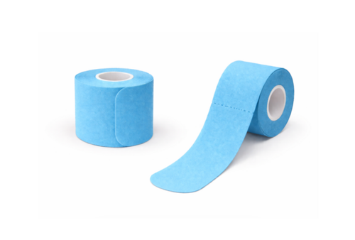 Kinesiologie-Tape, vorgeschnitten 5 cm x 5 m, hellblau, - 1 Stück
