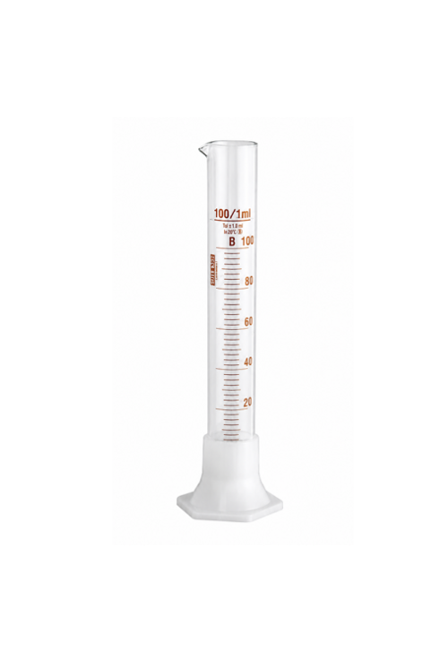 Glasmesszylinder, 100 ml - Ø30x255 mm, 1x