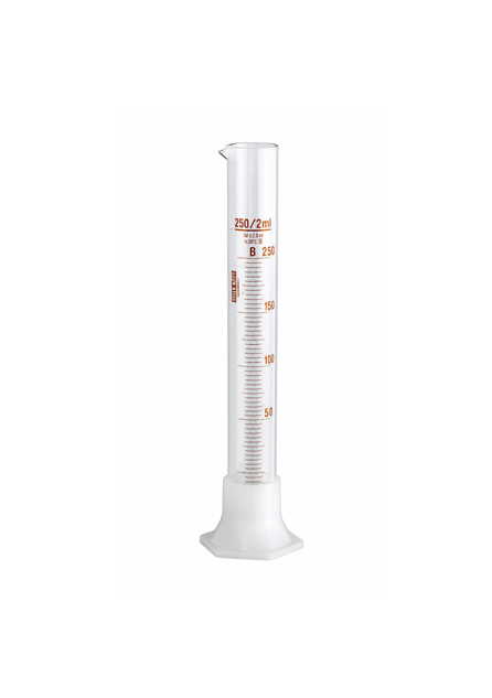 Glasmesszylinder, 250 ml - Ø40x330 mm, 1x