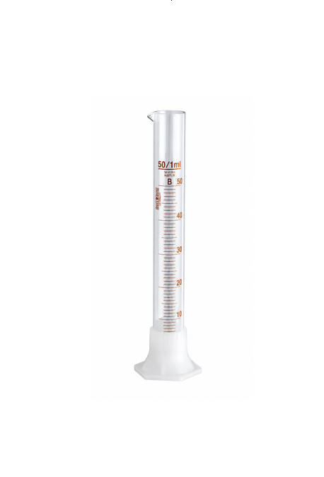 Glasmesszylinder, 50 ml - Ø25x195 mm, 1x