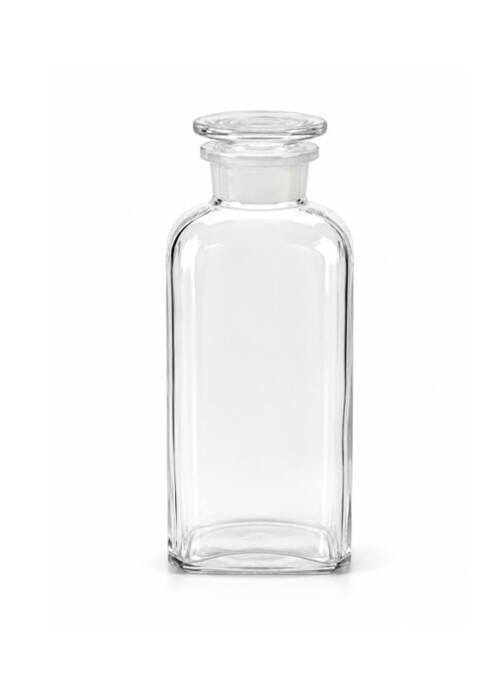 Apothekerflasche inkl. Glasstopfen Klarglas 750 ml