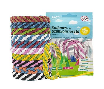Zecken- und mückenabweisendes Kunstlederarmband