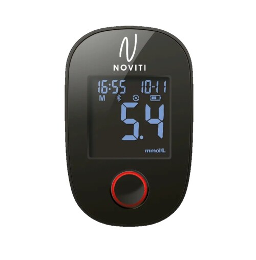 NOVITI Smart-Blutzuckermessgerät-Set zur Selbstmessung 1x